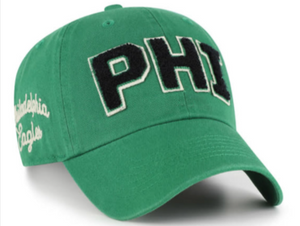 Philadelphia Eagles Historic Kelly Zoey Clean Up hat