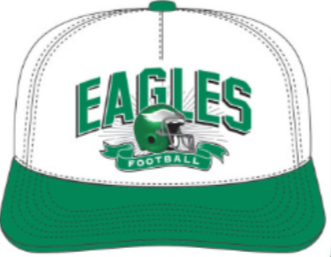 Philadelphia Eagles Historic White Prime Play Hitch Hat - Youth