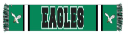 Philadelphia Eagles Historic Kelly Green Breakaway Scarf