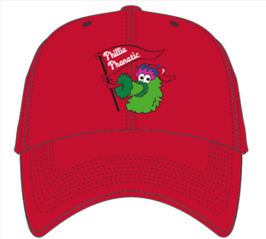 Philadelphia Phillies Phanatic Racer Red YOUTH Clean Up Adjustable Cap