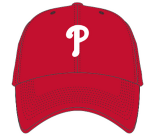 Philadelphia Phillies Racer Red YOUTH Clean Up Adjustable Cap