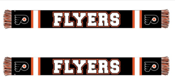 Philadelphia Flyers Black Breakaway Scarf
