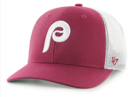 Philadelphia Phillies Cooperstown Cardinal Trucker hat