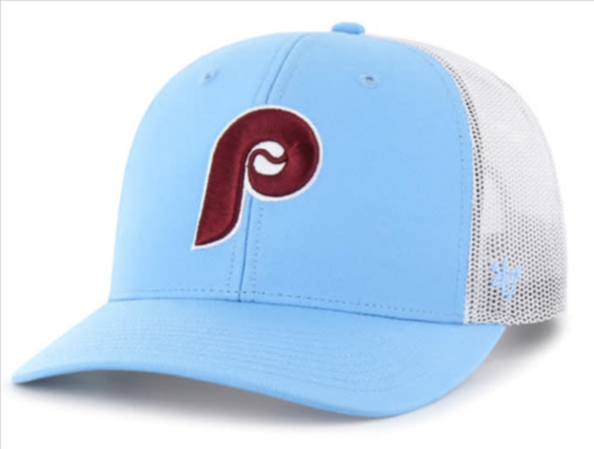 Philadelphia Phillies Cooperstown Columbia Trucker hat