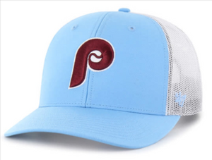 Philadelphia Phillies Cooperstown Columbia Trucker hat