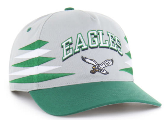 Philadelphia Eagles Historic Gray Diamond Cut Hitch