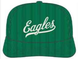 Philadelphia Eagles Historic Kelly Golden Age Cord Hitch Hat