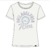 Philadelphia 76ers Sandstone Daydream Frankie tee women's