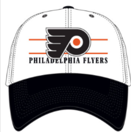 Philadelphia Flyers White Double Header Clean Up hat