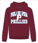 Philadelphia Phillies Cooperstown Cardinal Velocity Headline Hoodie