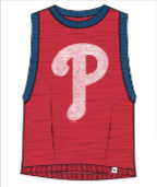 Philadelphia Phillies Racer Red Premier Tank Top Womens