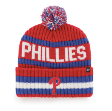 Philadelphia Phillies Red Bering Knit Hat