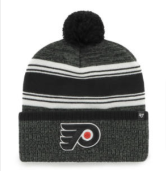 Philadelphia Flyers Black Fadeout Cuff Knit