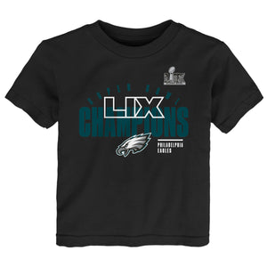 Philadelphia Eagles Toddler Super Bowl LIX Champion Iconic Victory T-shirt