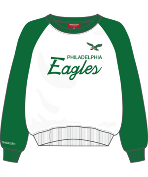 Philadelphia Eagles Women's Head Coach LT Raglan Crew