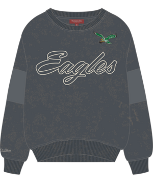 Philadelphia Eagles Women's Heritage Hues Oversized Crew