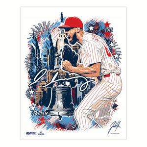 MLB Players All Star Collaboration - Cristopher Sánchez - Exclusive Print
