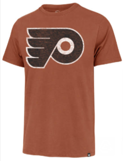 Philadelphia Flyers Vintage Spiced Orange Premier Franklin tee