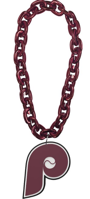 Philadelphia Phillies Retro Fan Chain - Maroon