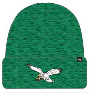 Philadelphia Eagles Brain Freeze Kelly Knit hat