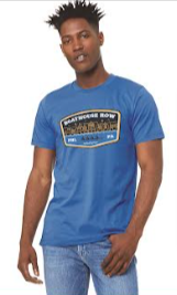 Boathouse Row Philadelphia Unisex Blue T-shirt