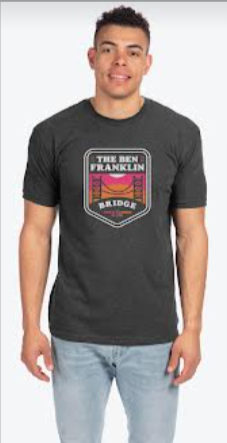 The Ben Franklin Bridge Unisex T-shirt