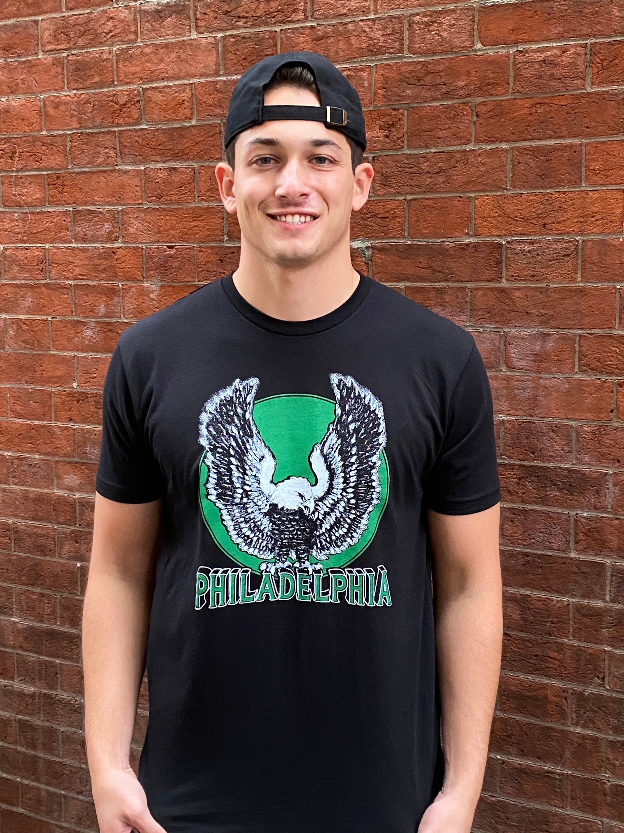 Philadelphia Football black t-shirt
