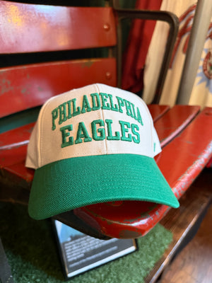 Philadelphia Eagles Historic Bone Broke Line Loop MVP hat