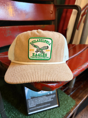Philadelphia Eagles Historic Khaki Corlandia Corduroy Hitch hat