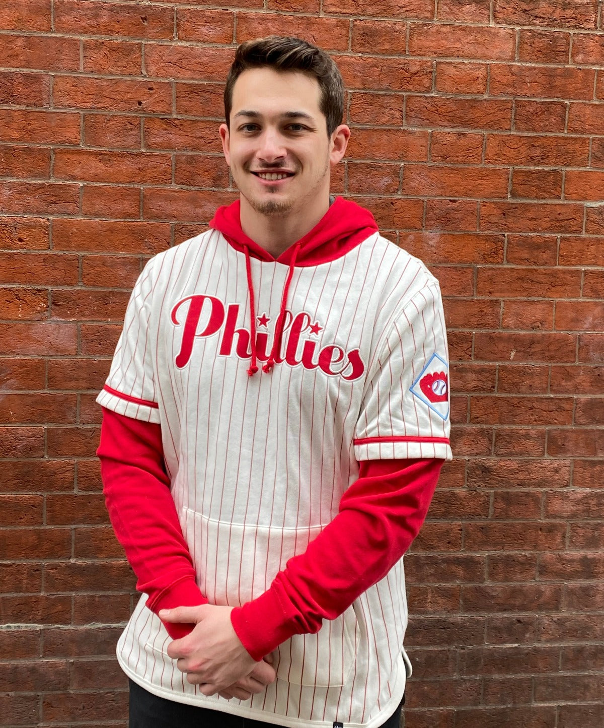 Philadelphia Phillies Cooperstown White Heritage Shortstop Pullover - Shibe  Vintage Sports