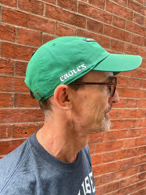 Philadelphia Eagles Historic Kelly Clean Up hat with side patch