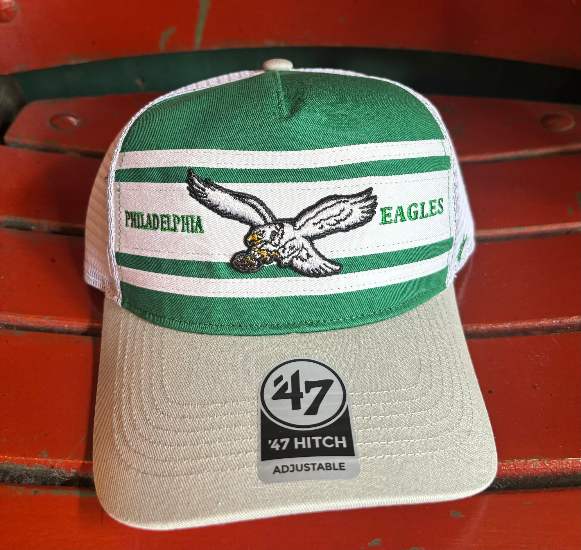 Philadelphia Eagles Historic Kelly Double Header SPR Hitch Hat