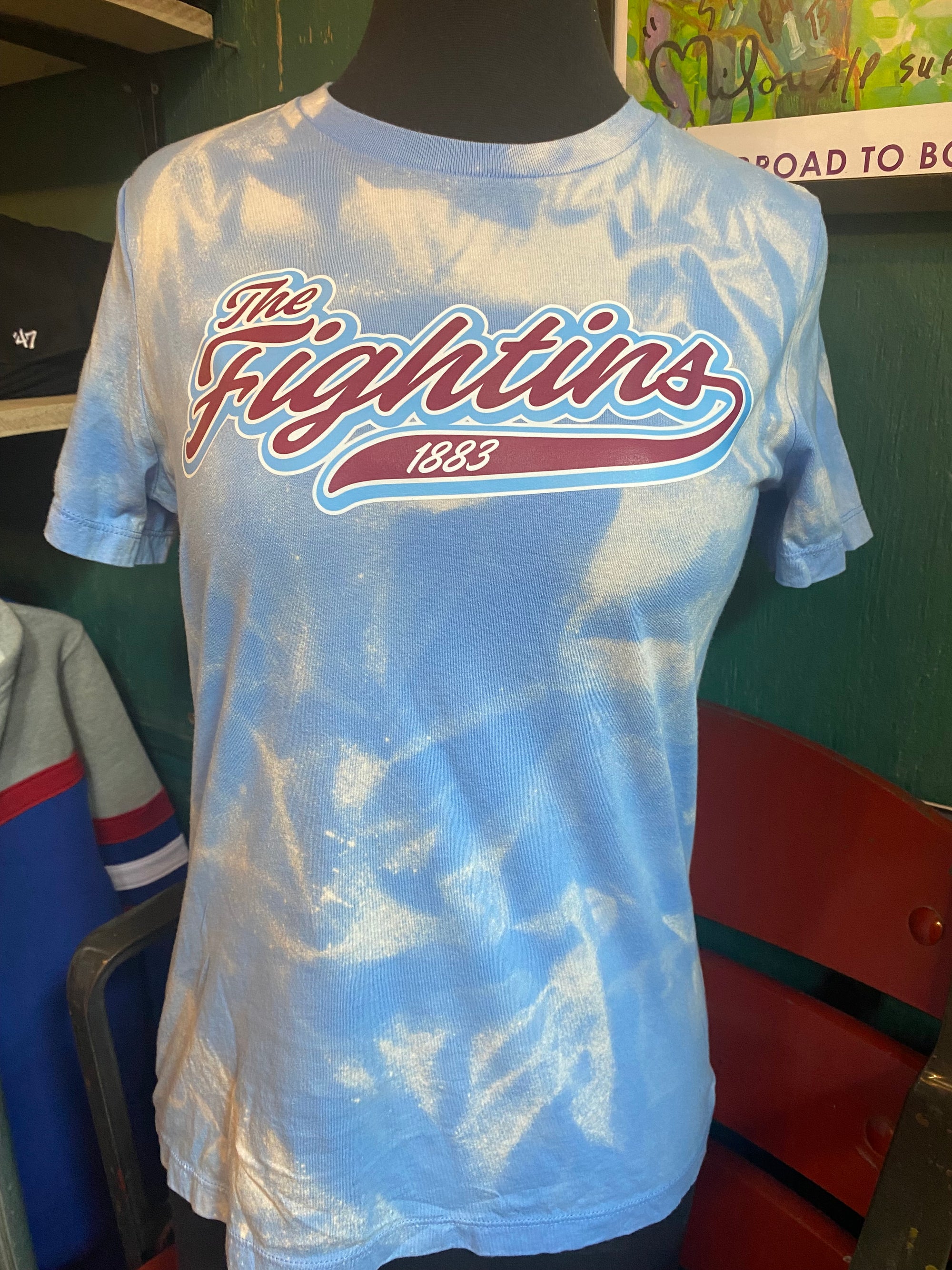 Blessed in Distress Fightins Tie Dye