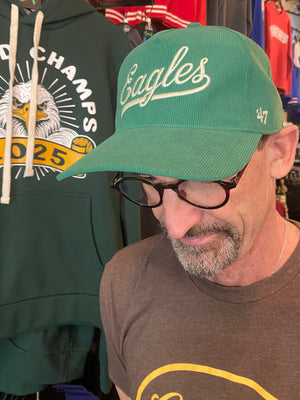 Philadelphia Eagles Historic Kelly Golden Age Cord Hitch Hat
