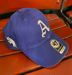 Philadelphia Athletics Royal Blue Adjustable Hat with Elephant Patch