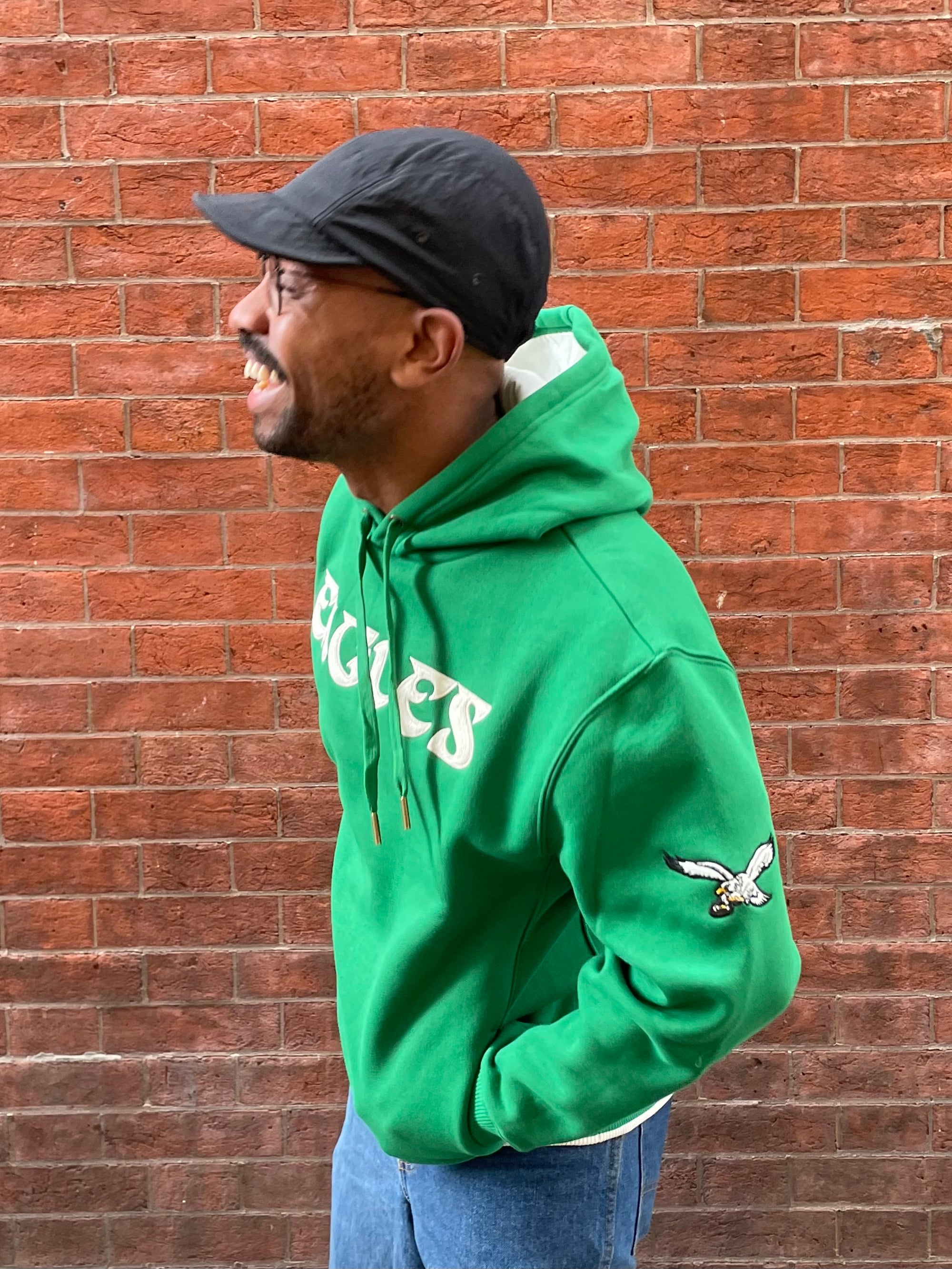 Philadelphia Eagles Legacy Fleece Kelly Green Hoodie