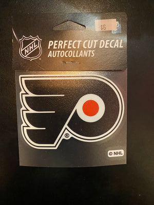 Philadelphia Flyers 4" x 4" Logo Decal