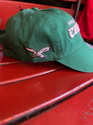 Philadelphia Eagles Historic Kelly Green Script Clean Up hat