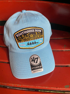 Philadelphia Boathouse Row Light Blue Hat