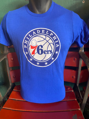 Philadelphia 76ers Youth LeBron James Name and Number Shirsey Tee