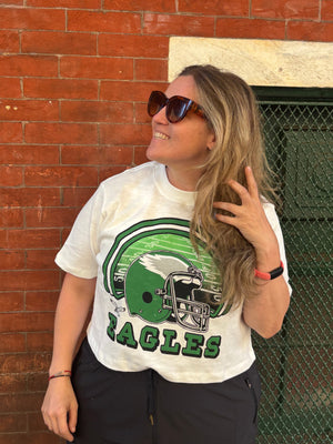 Philadelphia Eagles Women's Game Time Crop Tee