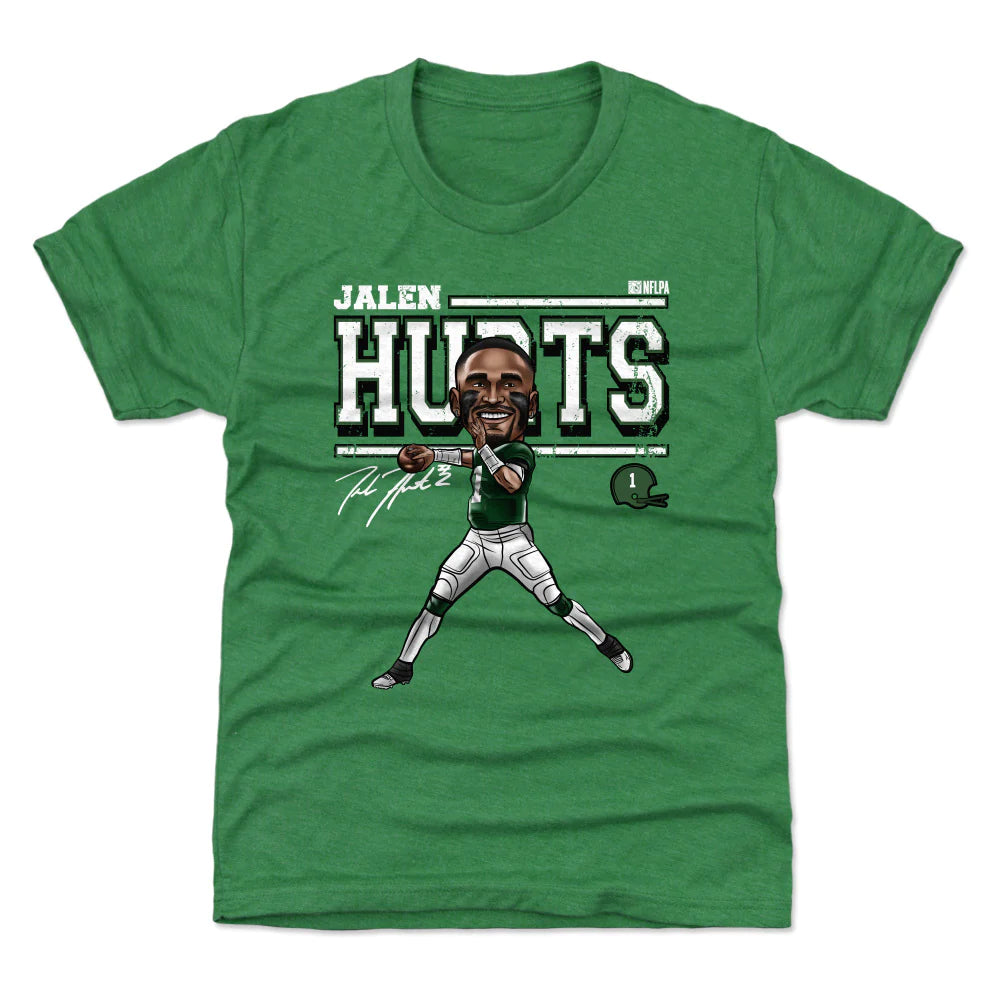 Jalen Hurts Youth Green Tee