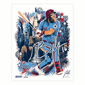 MLB Players All Star Collaboration - Brandon Marsh - Exclusive Print