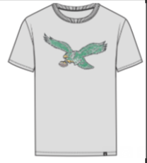 Philadelphia Eagles Franklin Relay Grey Premier Franklin tee