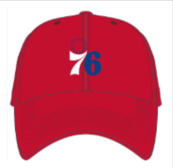 Philadelphia 76ers Red Clean Up with side embroidery