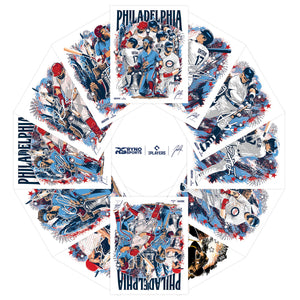 MLB Players All Star Collaboration - The Big Four - Exclusive Print