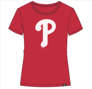 Philadelphia Phillies Racer Red Premier Frankie women’s tee