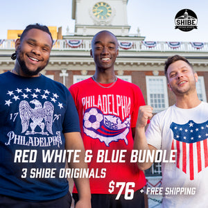 Red White & Blue 3-Shirt Bundle