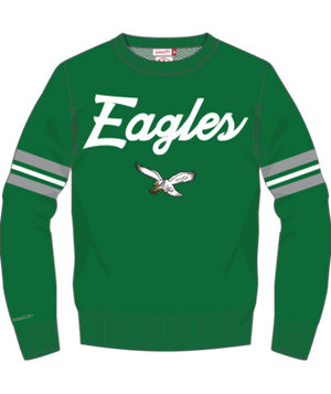 Philadelphia Eagles Men's Head Coach Kelly Green Sweater