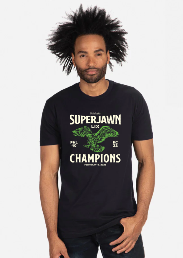 Super Jawn LIX Champions T-shirt